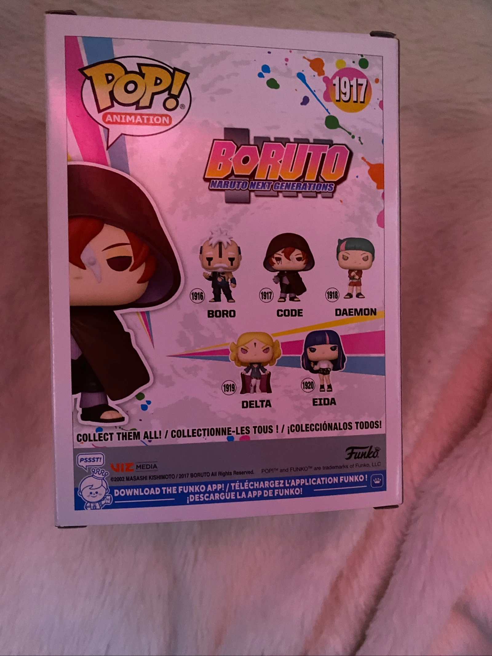 Boruto Funko Pop Figure Code 1917 – photo 2